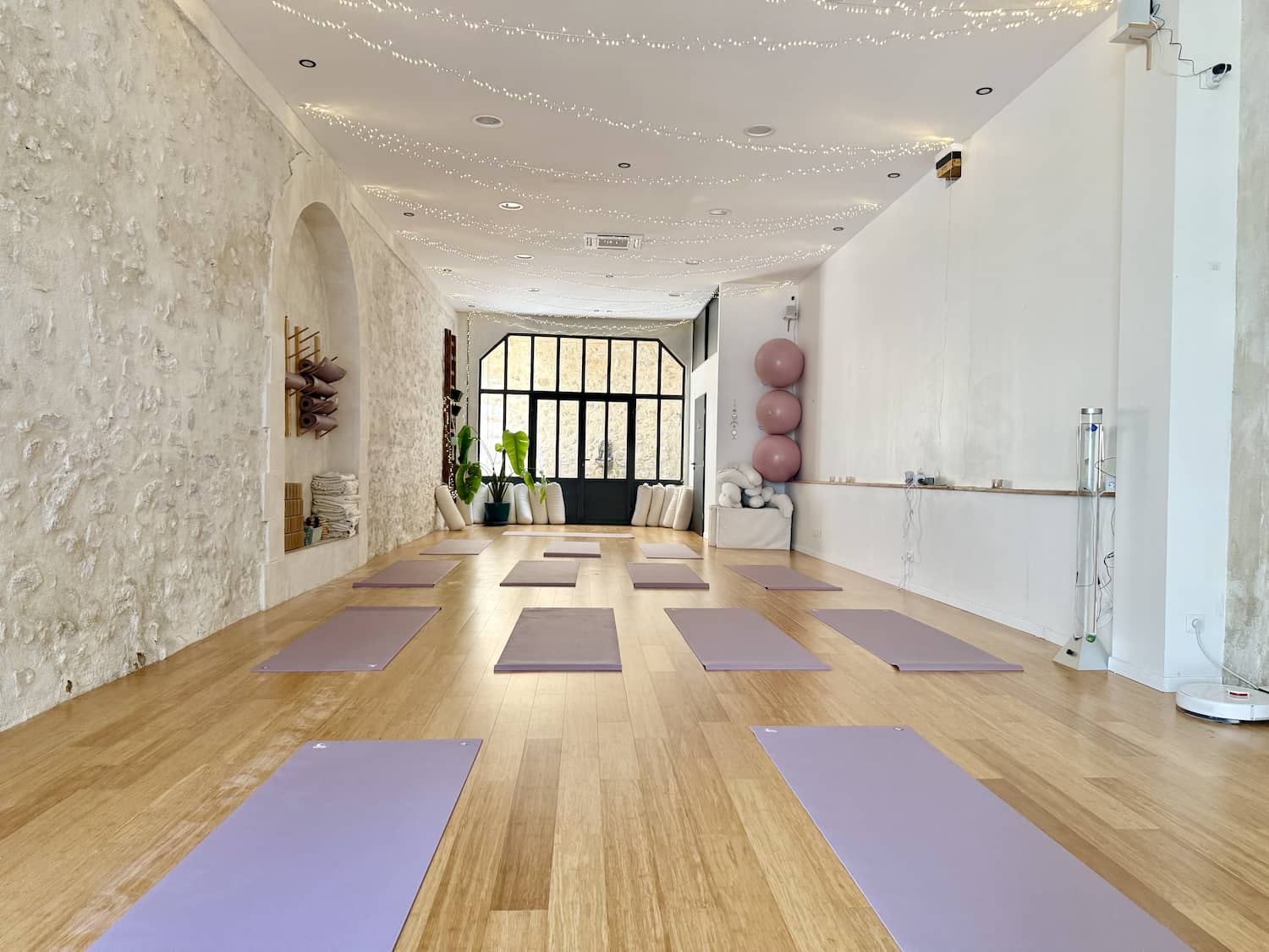 La salle de yoga Moonrise, place Alexandre Labadié à Marseille